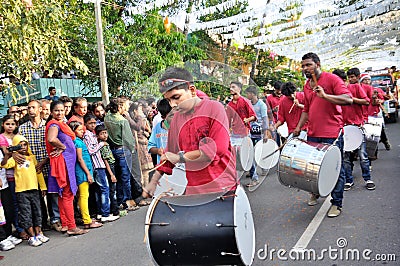 Cochin Carnival 2015 Editorial Stock Photo