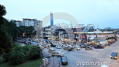 COCHRANE STREET, KUALA LUMPUR, MALAYSIA- JANUARY 14, 2018- One o Editorial Stock Photo