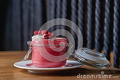 Smoothie blur background Stock Photo