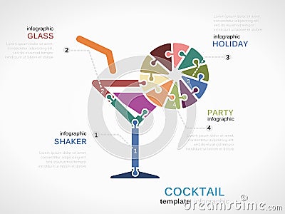 Cocktail Vector Illustration