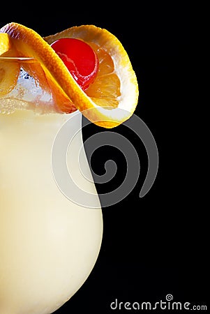 Cocktail Pina colada Stock Photo