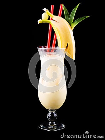 Cocktail Pina Colada Stock Photo