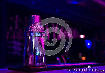Cocktail Shaker Stock Photo