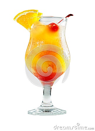 Cocktail tequila sunrise Stock Photo