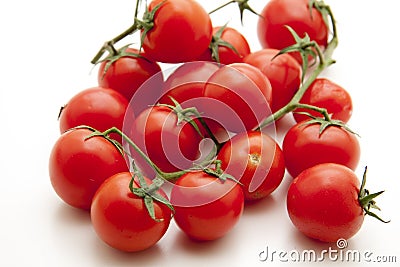 Cocktail tomatoes Stock Photo