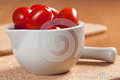 Cocktail tomatoes Stock Photo