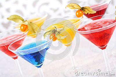 Cocktails Stock Photo