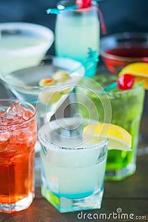 Cocktails Stock Photo