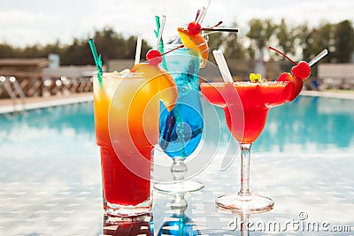 Cocktails Stock Photo