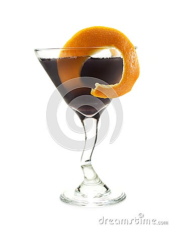 Cocktails Collection - Crystal Cocktail Stock Photo