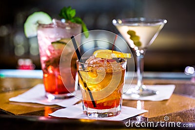 Cocktails Stock Photo