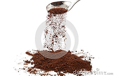 Cocoa powder Stock Photo