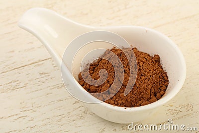 Cocoa powder Stock Photo