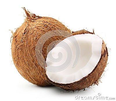 Coconut isolated Stock Photo