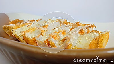 Coconut pancong cake. pancong cake is Indonesian food Stock Photo