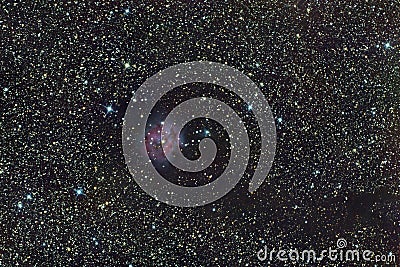 Cocoon nebula Stock Photo