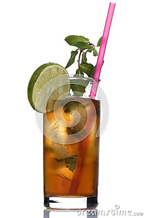 Coctail with mint Stock Photo