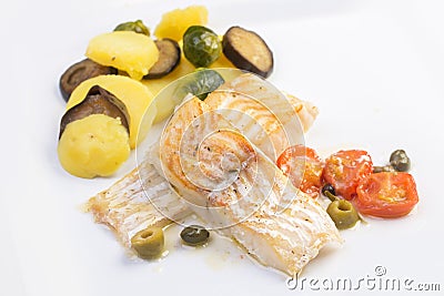 Cod fillets Stock Photo