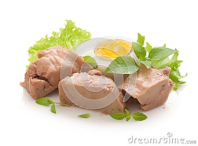 Cod liver Stock Photo