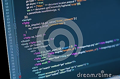 Code Stock Photo