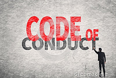 Code Of Conduct Stock Photo