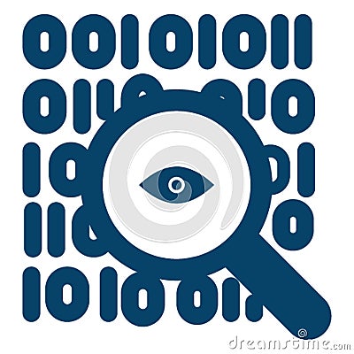 Code Vector Icon that can be easily modified or edit Vector Illustration