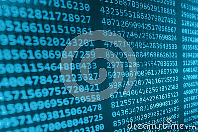 Coding programming source code screen. Colorful abstract data display. Software developer web program script. Stock Photo