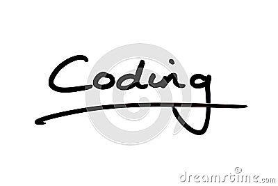 Coding Stock Photo