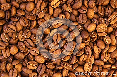 Cofee beans theme Stock Photo