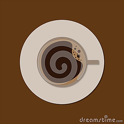 Coffe illustration Stock Photo