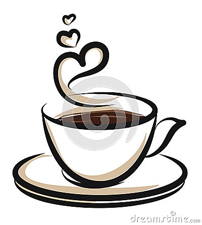 Coffe illustration Vector Illustration