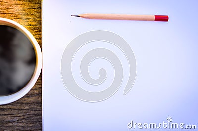 Coffe Time in morning,beautiful time Stock Photo