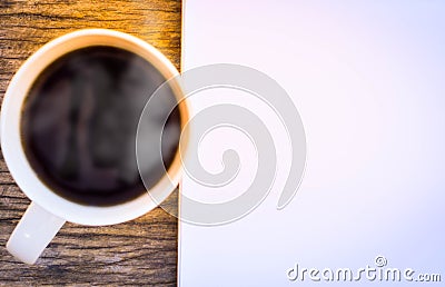 Coffe Time in morning,beautiful time Stock Photo