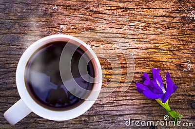 Coffe Time in morning,beautiful time Stock Photo