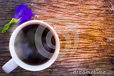 Coffe Time in morning,beautiful time in day. Stock Photo