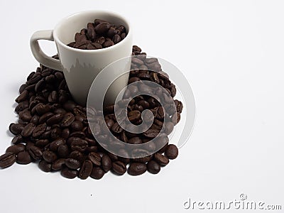 Coffee Addict Stock Photo