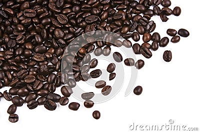 Coffee Bean Close Up Stock Photo