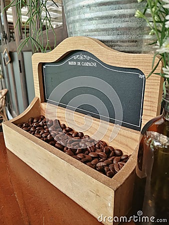 Coffee bean. Editorial Stock Photo