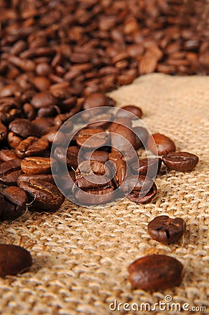 Coffee beans Stock Photo