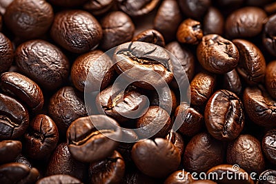 Coffee Beans background Stock Photo