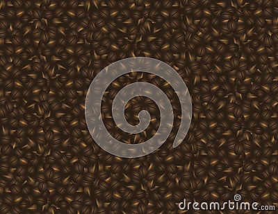 Coffee Beans Background Illustration Vector Illustration