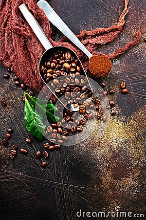 Coffee beans Stock Photo