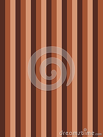 Coffee brown stripes pattern Vector Illustration