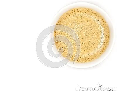 Coffee collection. Espresso Cup. Isolated on white background Stock Photo