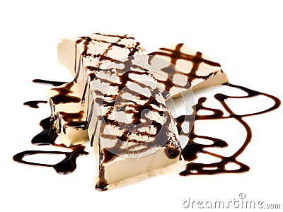 Coffee Cream Parfait Stock Photo