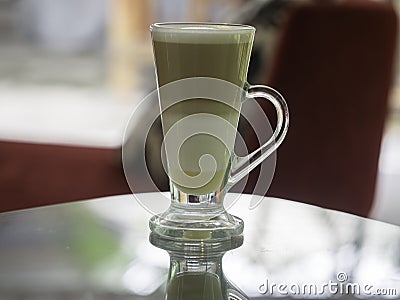 Coffee cup in the coffe shop Stock Photo