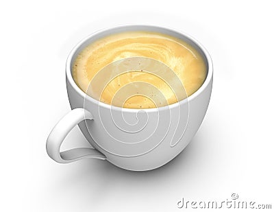 Coffee cup with coffee Stock Photo