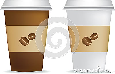 Coffee cups Stock Photo