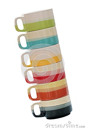 Coffee cups. Stock Photo