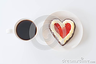 Coffee and donuts Stock Photo